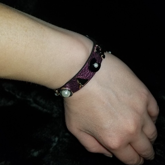 AUTHENTIC COACH LEATHER BRACELET - Picture 2 of 5